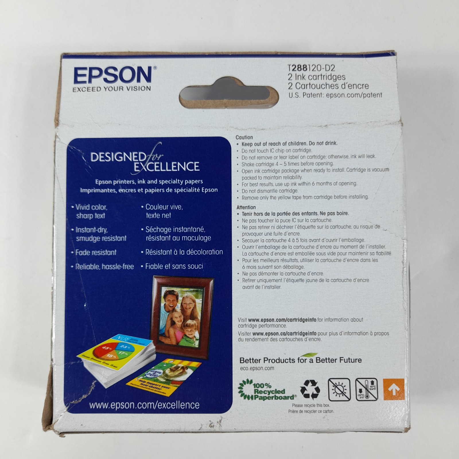 Epson 288 Black Ink Cartridge Combo Pack Standard Yield ~New ~Sealed