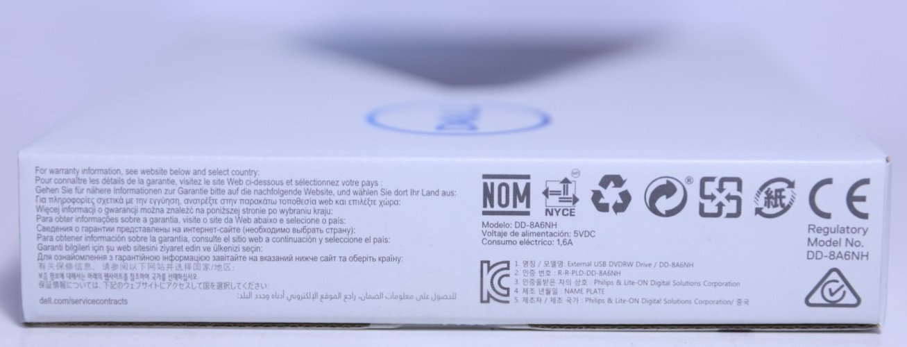 NEW- Dell DW316 8K50C USB External DVD CD Optical Drive OEM