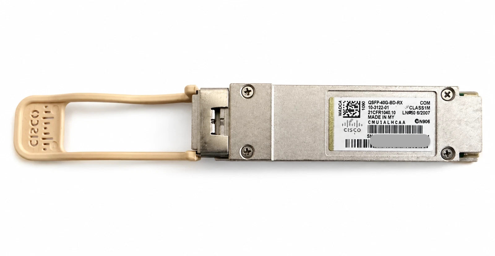 Genuine Cisco QSFP-40G-BD-RX 40GBASE-SR-BiDi MMF Monitor LC Transceiver 40Gbps
