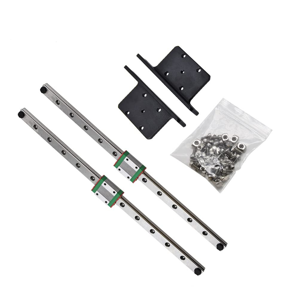 Upgrade Y Axis Linear Rail Guide Kit MGN12H 300MM Length for Ender3 V2/Ender3 Pr