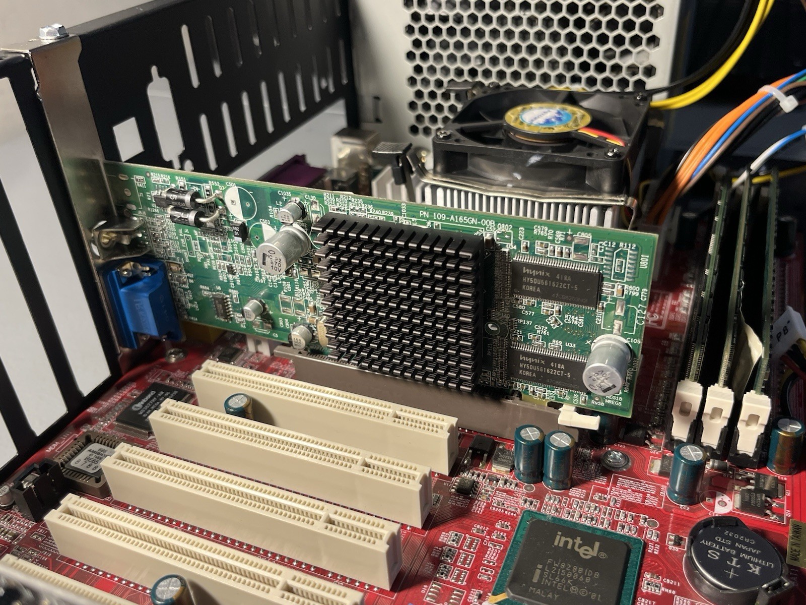 MSI 845G Max PC Bench AGP ATX Pentium 4 2.8GHz 1GB RAM Radeon 9200 SATA – READ