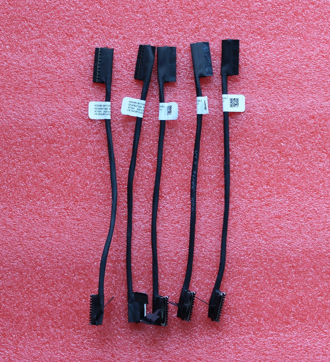 5pcs Original 4 cell Battery Cable For Dell Latitude E5570 0G6J8P G6J8P Laptop