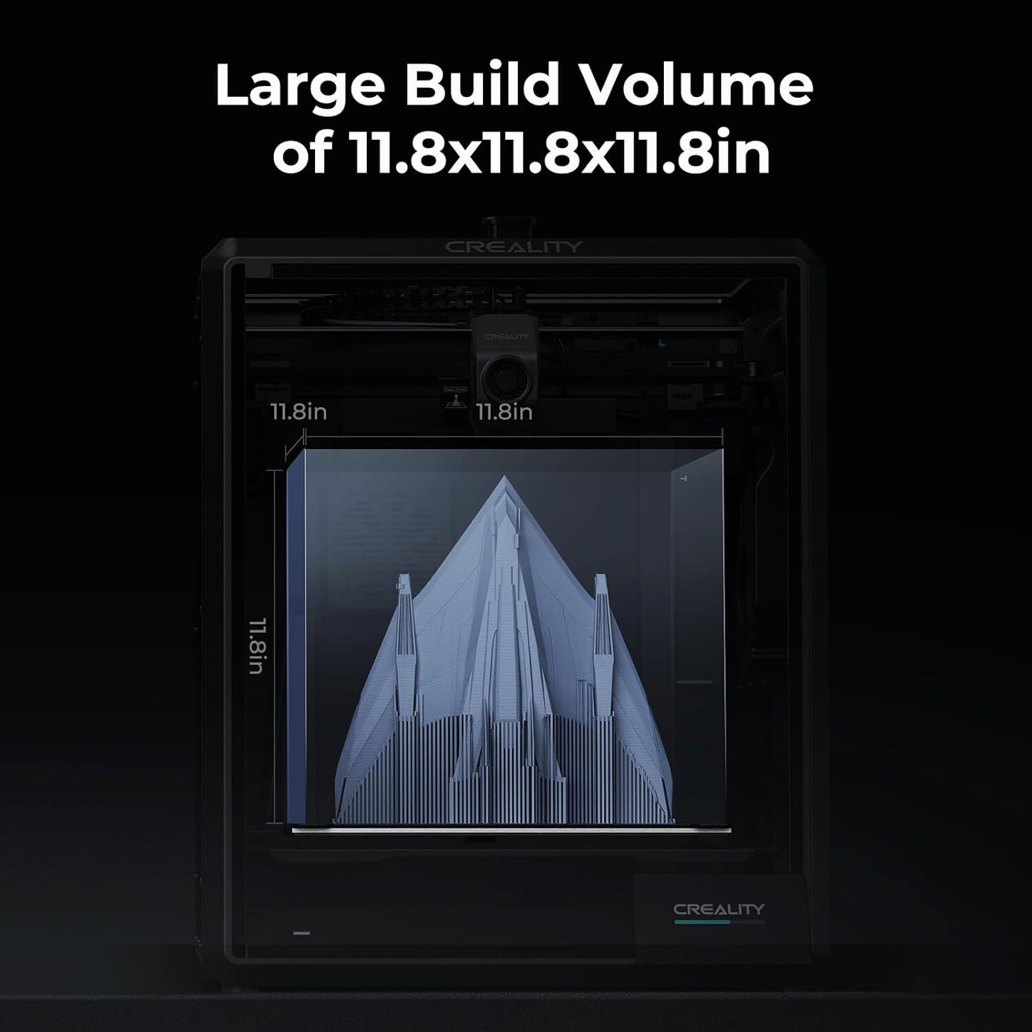 【Refurbished】Creality K1 Max 3D Printer 600mm/s High Speed Auto Leveling Smar