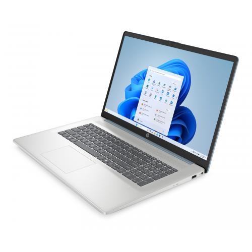 HP 17.3 HD+ Touchscreen Laptop Intel N100 4GB RAM 128GBUFS Moonlight Blue Bundle