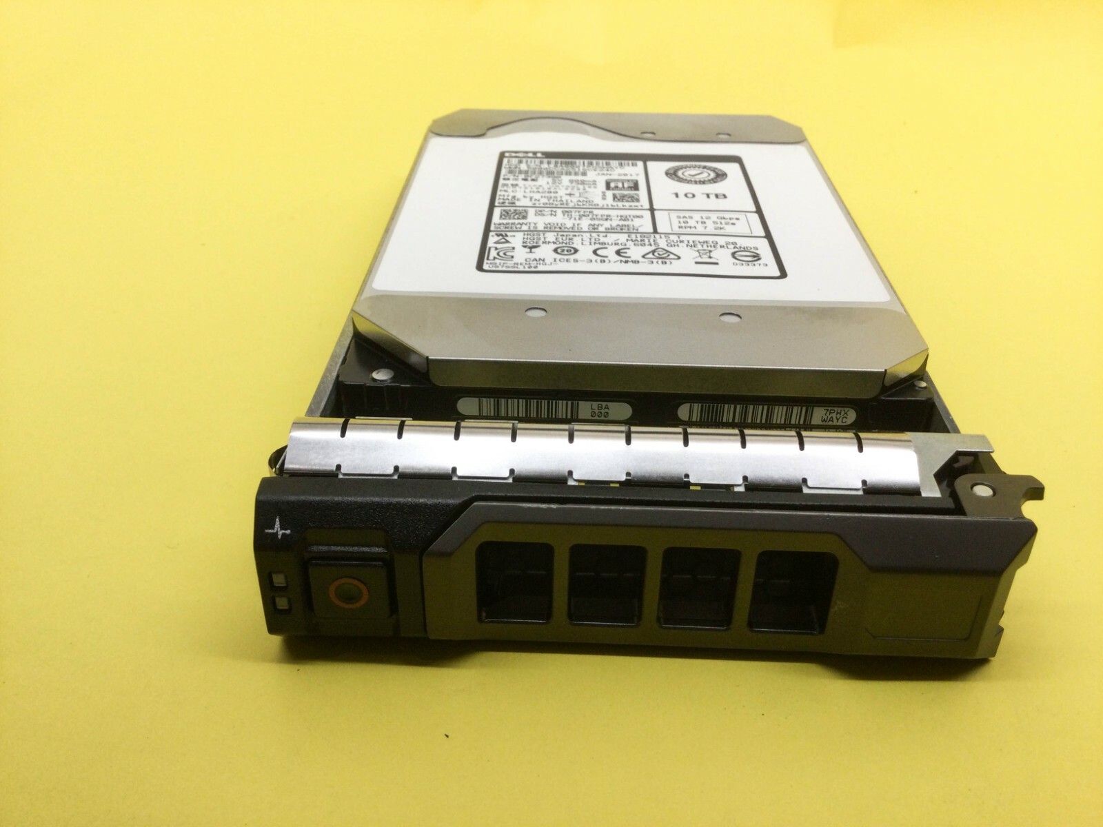 07FPR Dell 10TB 7.2K RPM SAS 12Gb/s 3.5″ 512e HDD 007FPR HUH721010AL5200