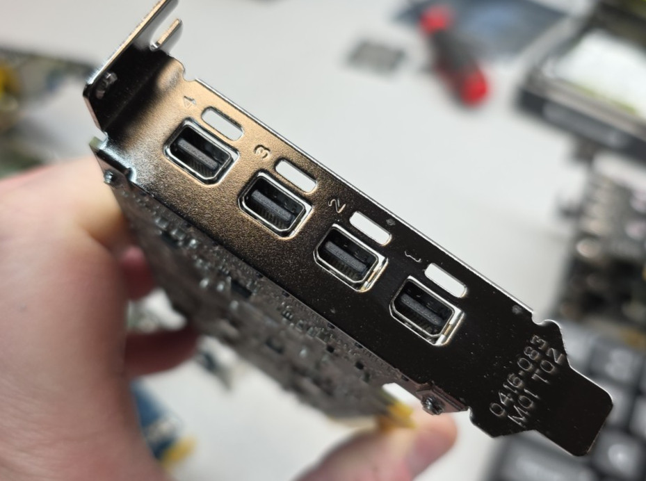 Nvidia Quadro P620 2GB GDDR5 PCIe GPU Graphics Card Low Profile Lenovo 01YW010