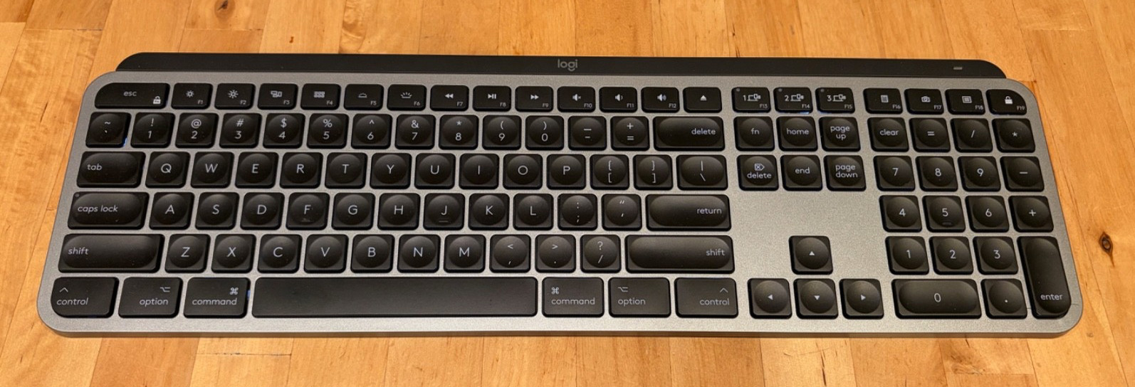 Logitech MX Keys Advanced Wireless Illuminated Keyboard For Mac