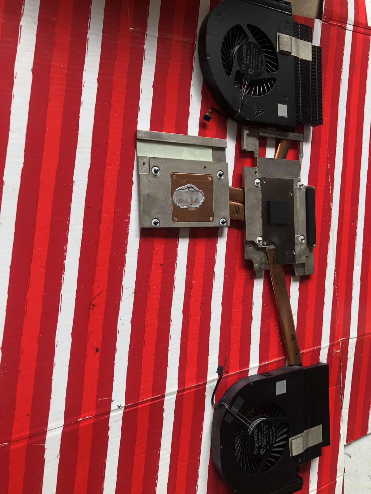 Dell Precision 7740 CPU Cooling Fan + Heat Sink-AT2KA00AZAL/UMA P/N-0C7RDC