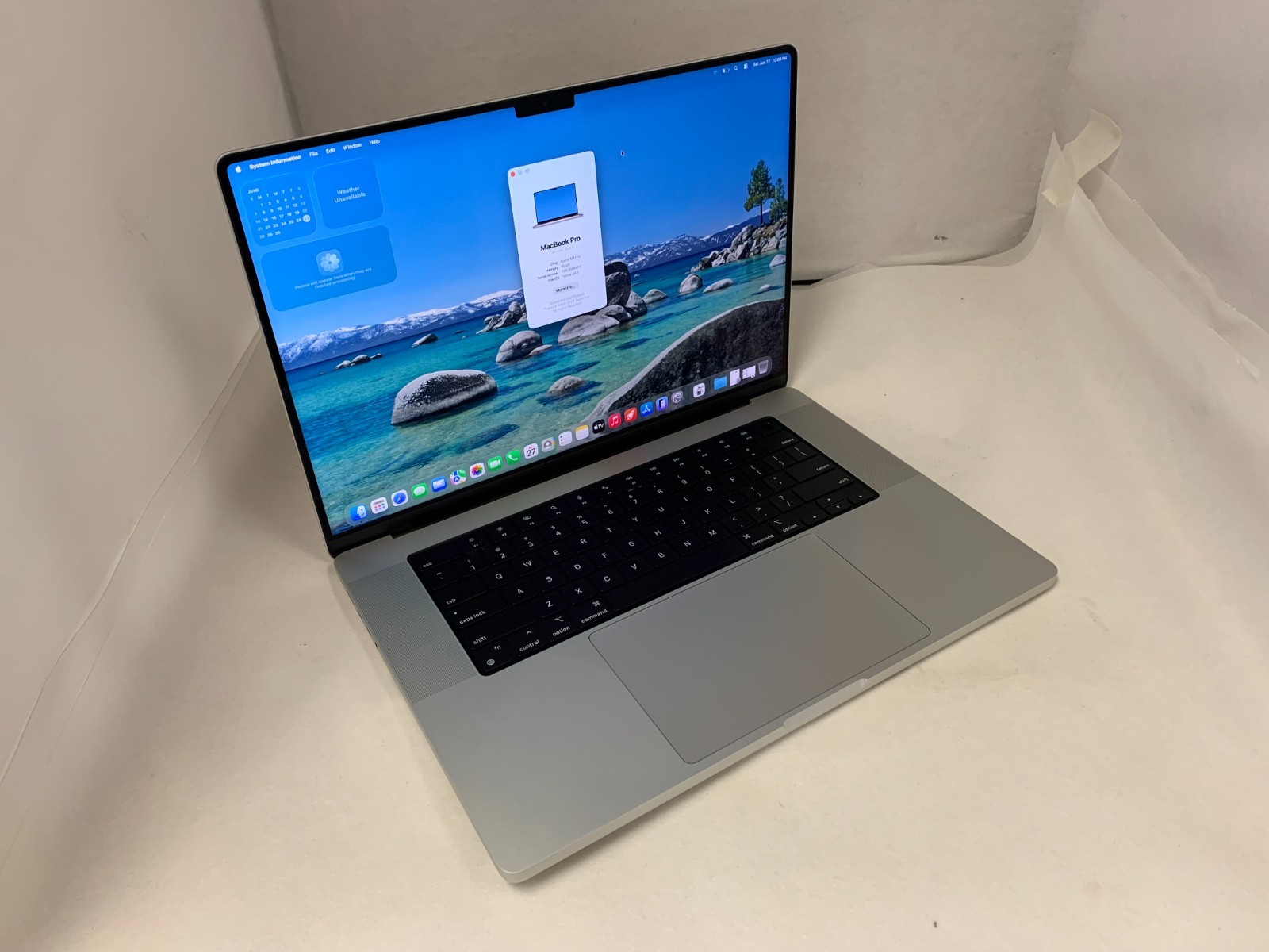Apple MacBook Pro 16″ 2021 M1 Pro 10/16C 16GB RAM 512GB NVMe macOS Tahoe