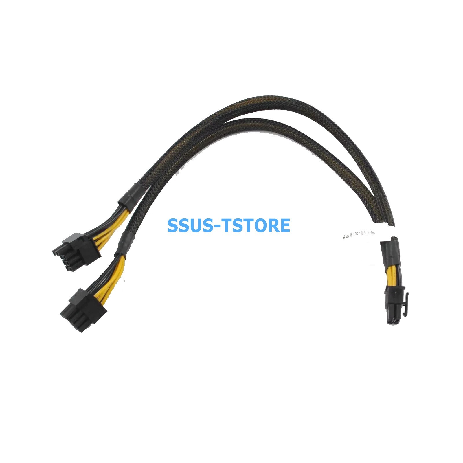 8 Pin to Dual 8 Pin(6+2) PCIe GPU Power Cable for Dell PowerEdge T630 T640 T440