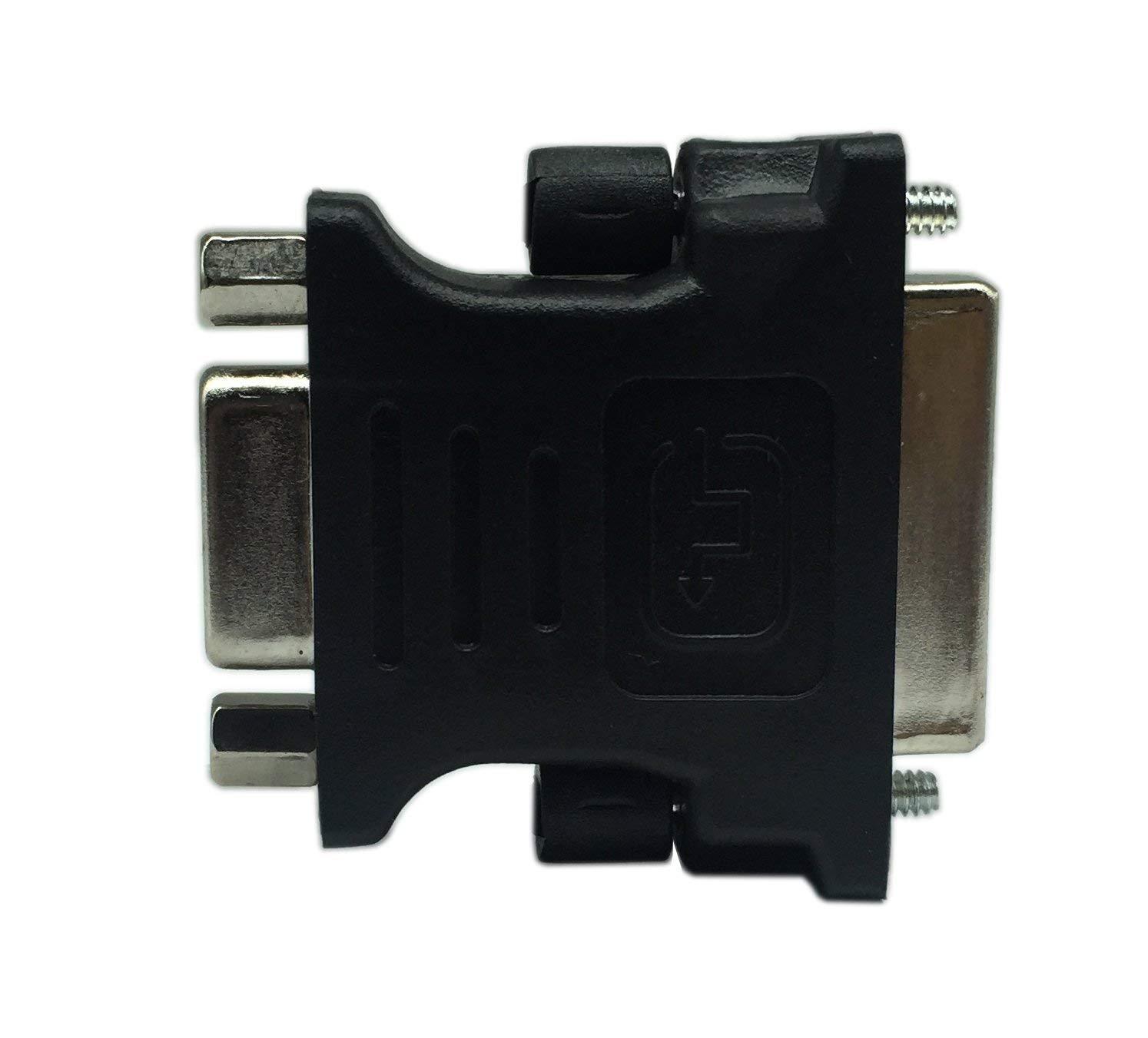 2Pack Video Monitor Adapter – 29 pin DVI-I (Dual-Link) Male to 15 pin VGA Female