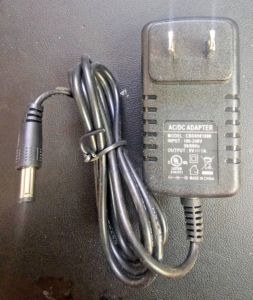 9V DC 1A Power Supply Adapter for Guitar Effects Pedal Center 9V1A adaper