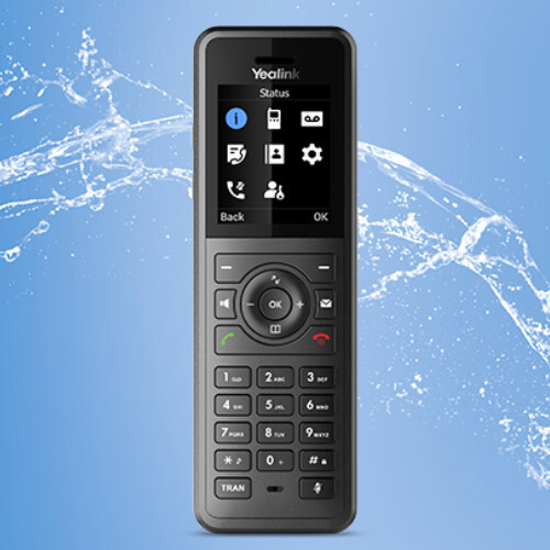 Yealink W57R Rugged DECT Handset Phone 1.8″ Color Screen for W70B W80 W90
