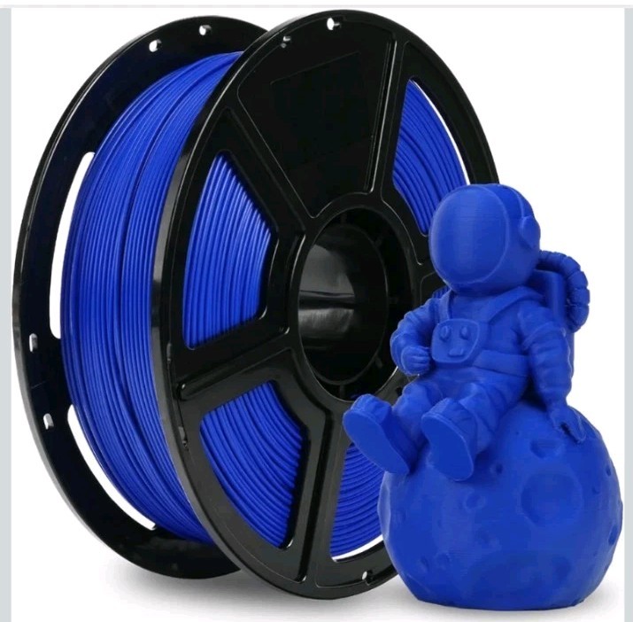 FLASHFORGE PLA Filament 1.75mm +/- 0.02mm, Matte Blue 3D Printer Filament 1kg