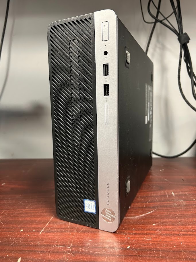HP ProDesk 400 G5 SFF i5-8500 3.40GHz 8GB DDR4 RAM, NO SSD/OS #95