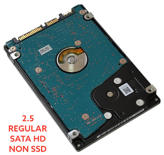 1TB HDD/SSD 2.5″ SATA Hard Drive Laptop with Windows 10 Pro / Home Legacy 64
