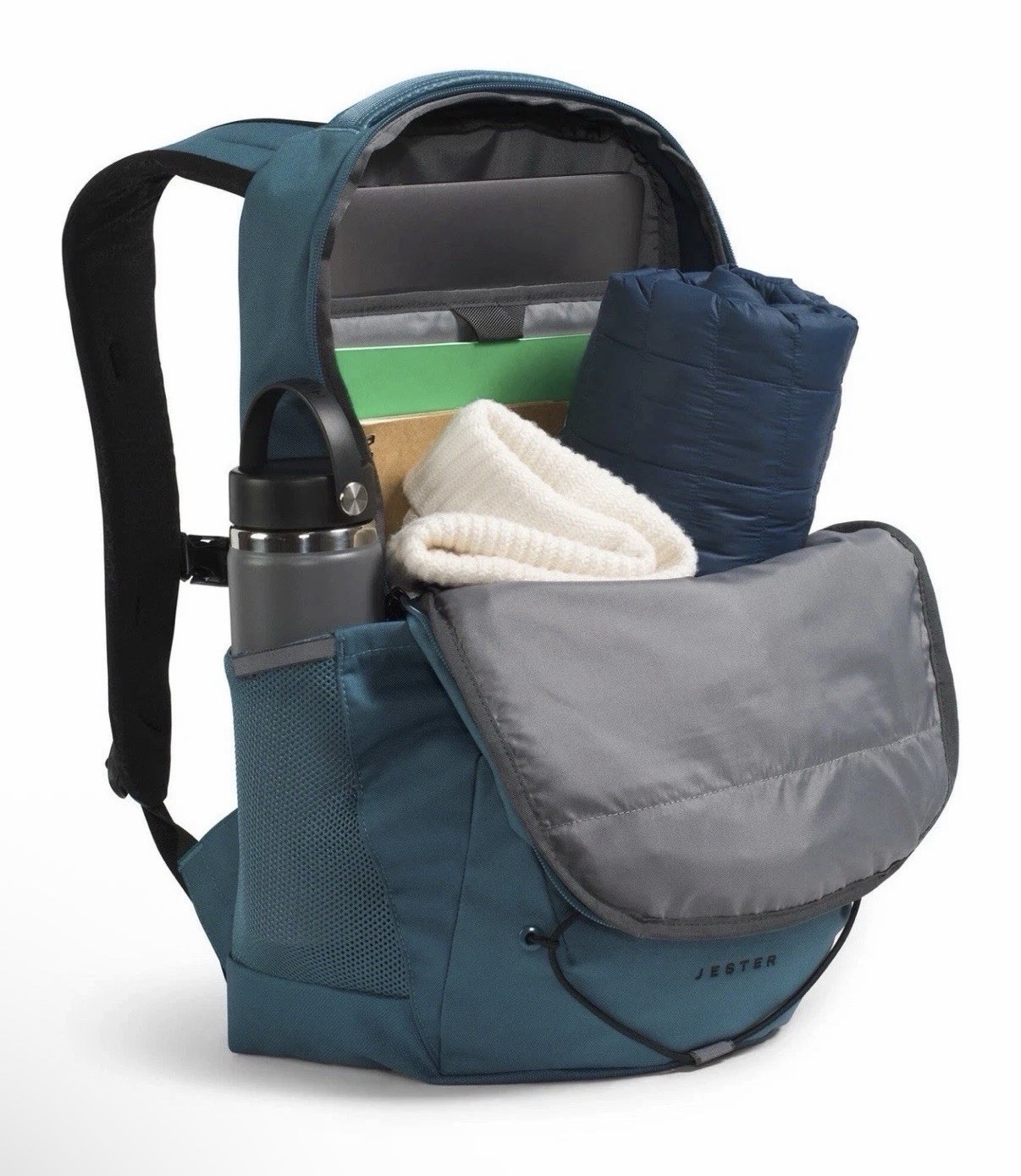 The North Face Jester Everyday Laptop Backpack – One Size, Space/Tnf Black