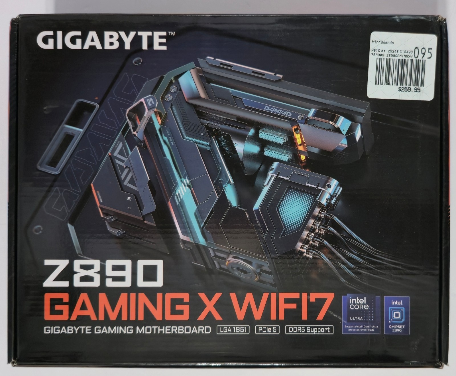 GIGABYTE Z890 GAMING X WIFI7 LGA 1851 Core Ultra ATX DDR5 Motherboard