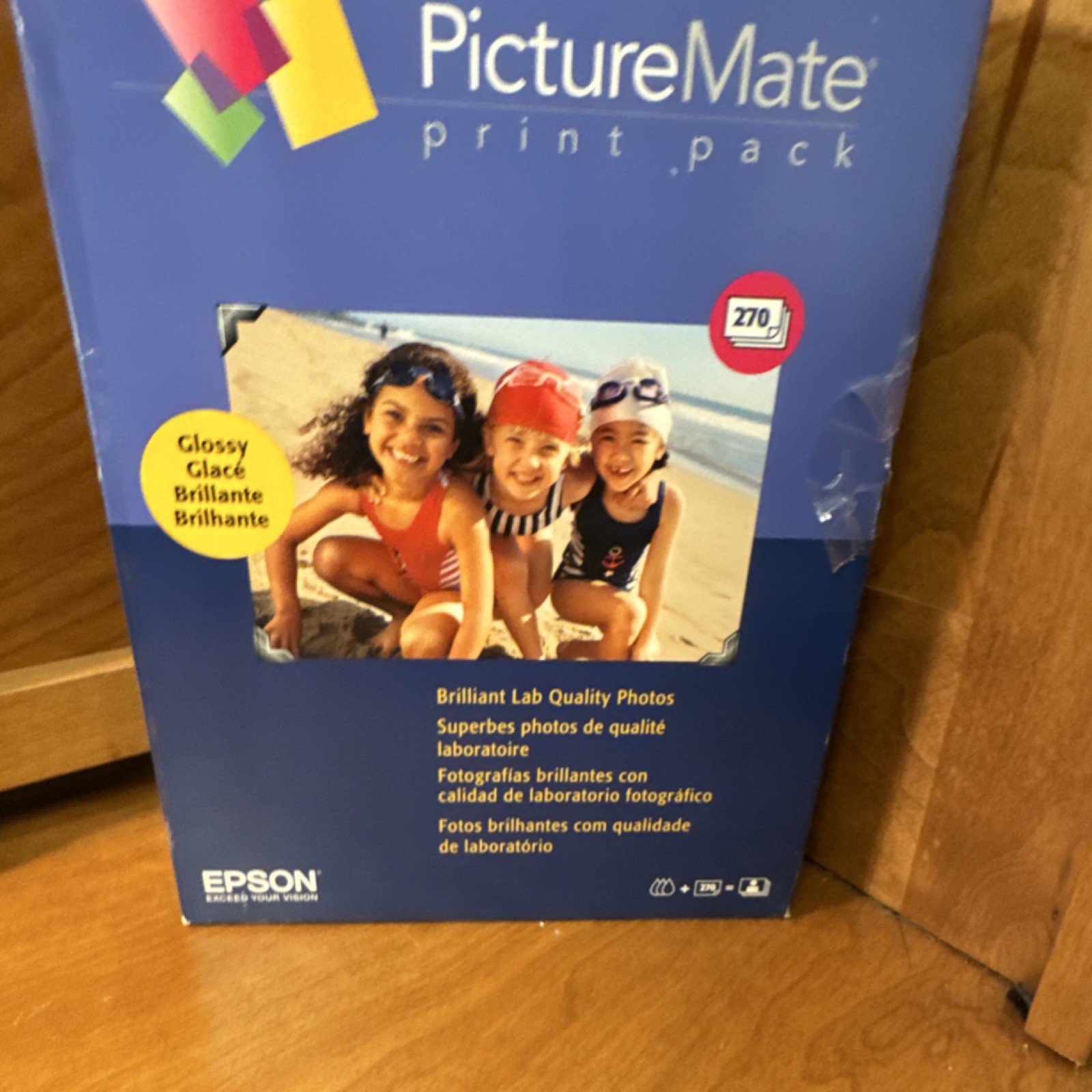 Epson PictureMate T5596-270 Glossy Photo Paper 4×6″ 270gsm For Inkjet Printers