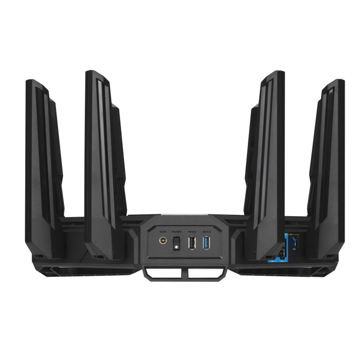 ASUS – ROG Rapture GT-BE98 Pro BE30000 Quad-Band Wi-Fi 7 Gaming Router – Black