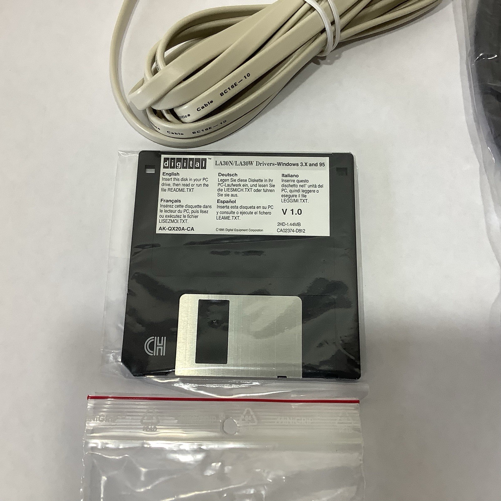 Digital LA30 COMPANION DOT MATRIX PRINTER DEC LA30N-A2 Vintage NEW