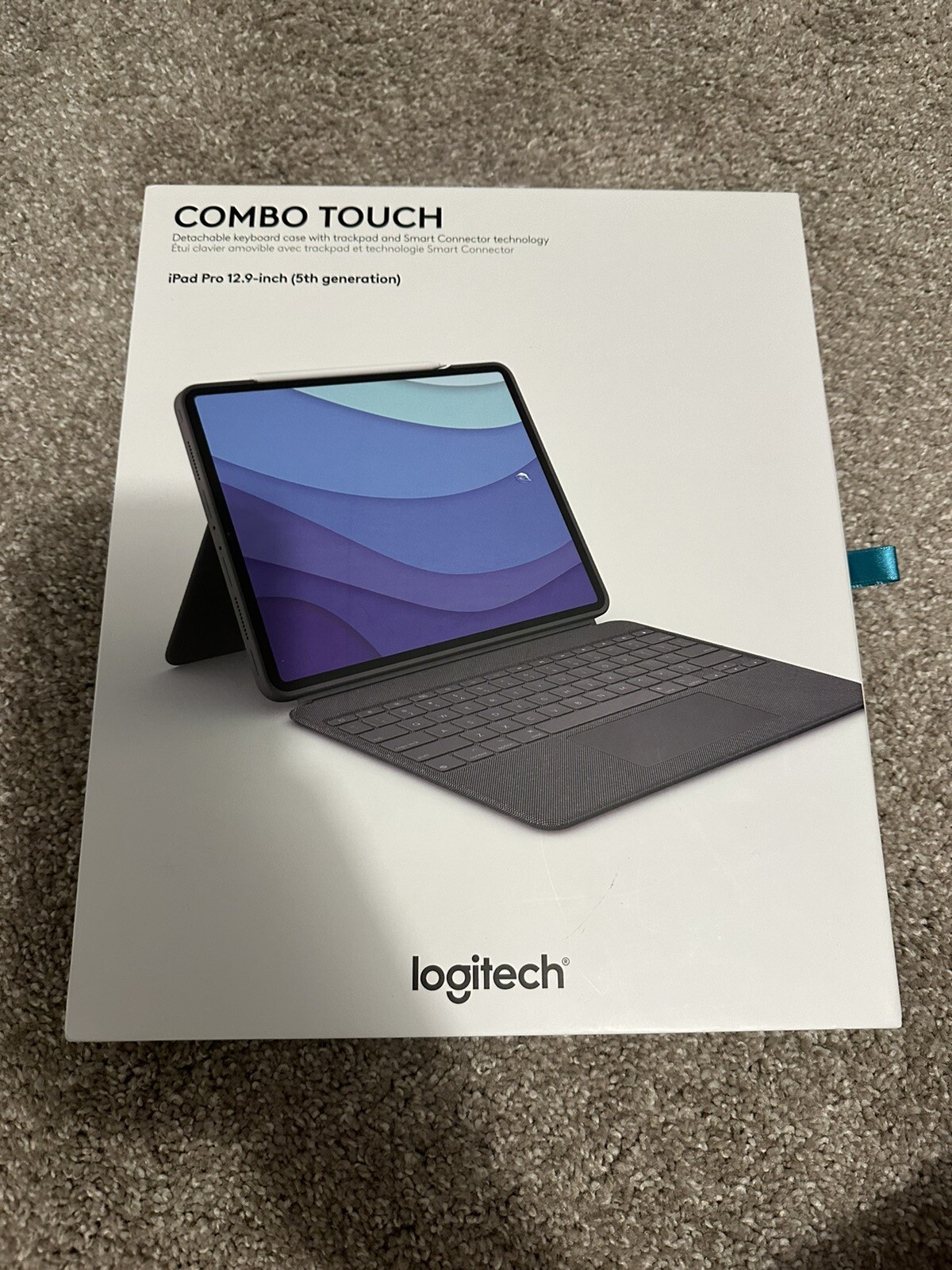 Logitech Combo Touch Keyboard Case for 12.9″ Apple iPad Pro 5th & 6th Gen.