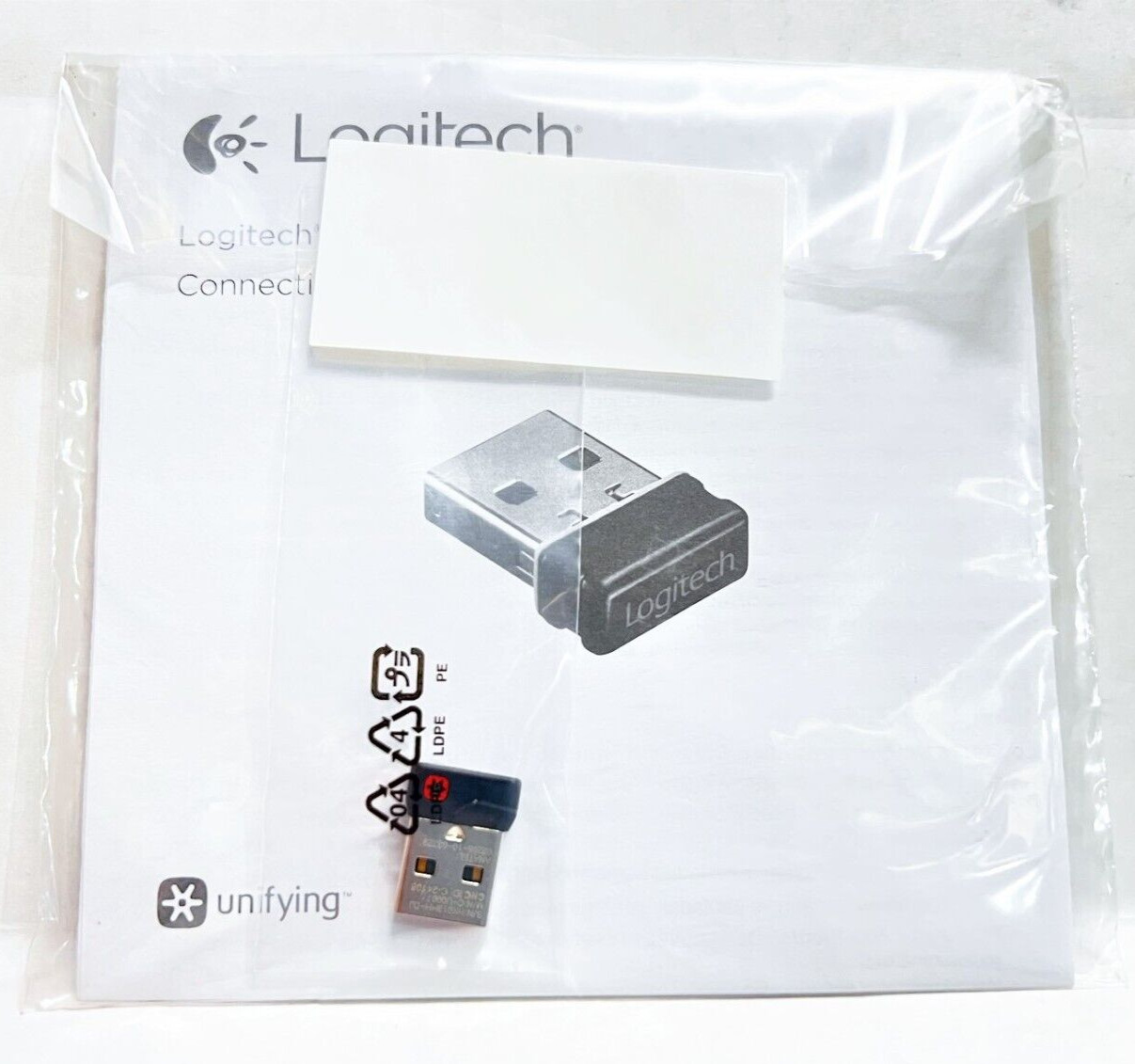 Logitech Unifying USB Receiver Wireless Mouse and Keyboard – New