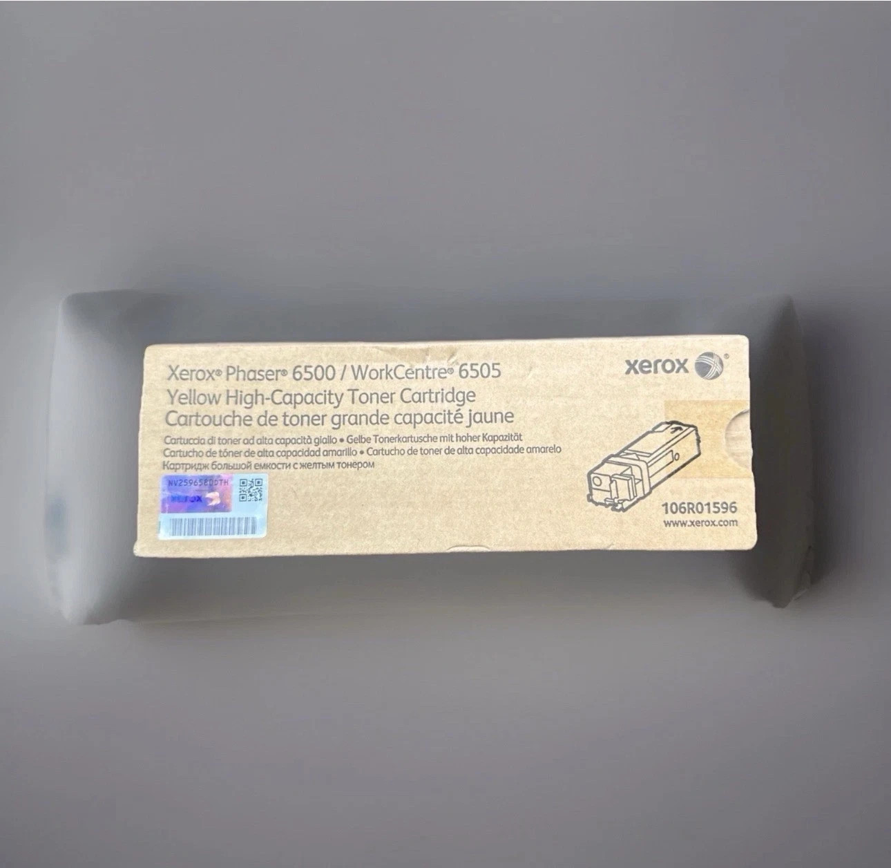 Xerox 106R01596 Toner Cartridge for Phaser 6500/WorkCentre 6505 – Yellow