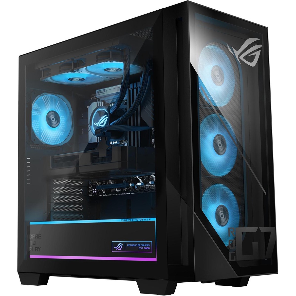 ASUS ROG G700 Gaming Desktop Computer, Intel Core Ultra 7 265F 2.4GHz, 16GB RAM,