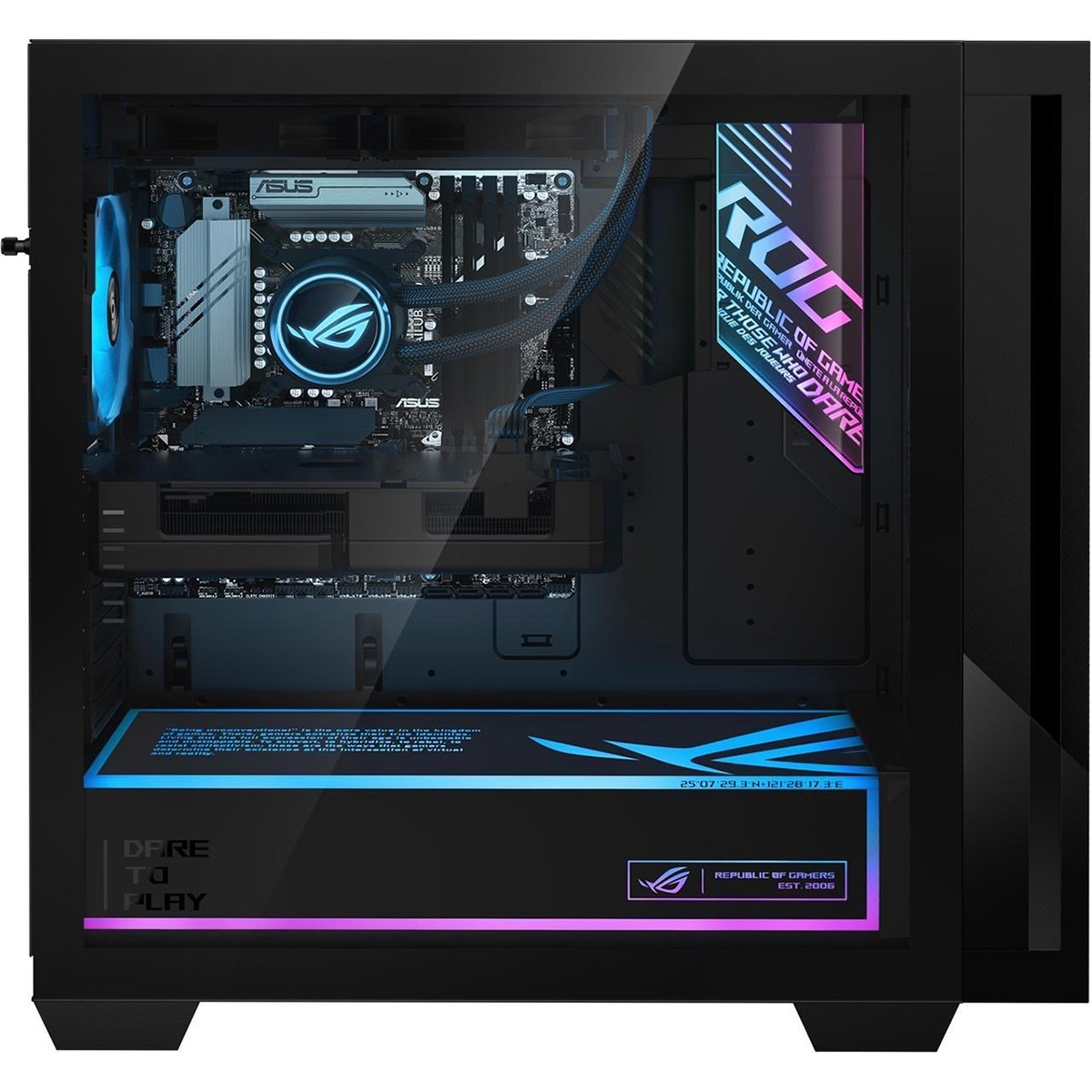ASUS ROG G700 Gaming Desktop Computer, Intel Core Ultra 7 265F 2.4GHz, 16GB RAM,
