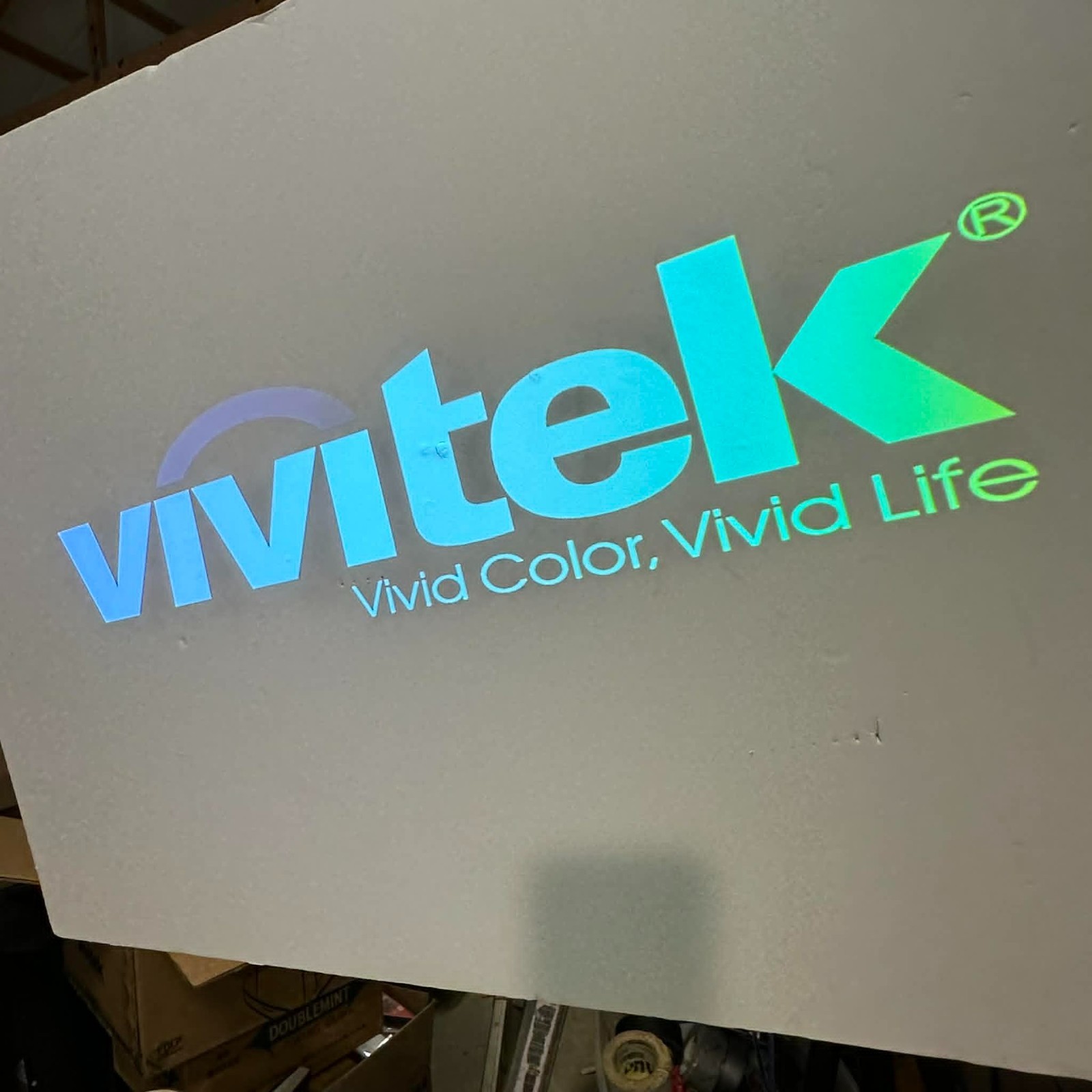 Vivitek DH758UST Full HD 1080p Ultra Short Throw Projector Tested Remote Works