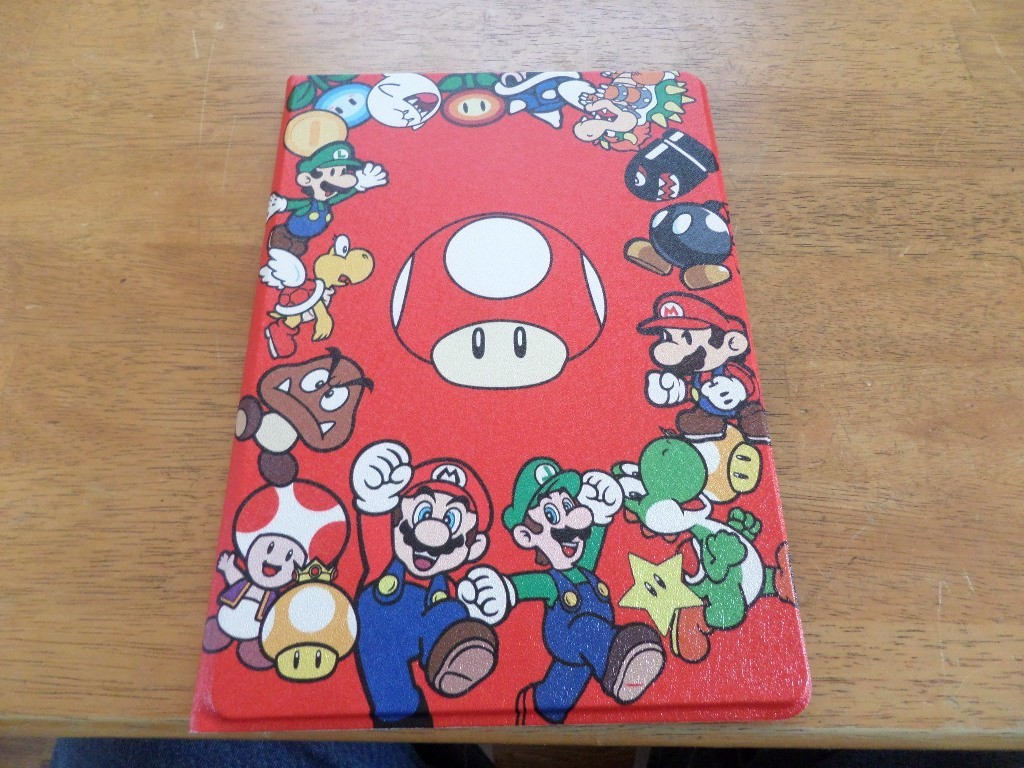 SUPER MARIO BROS IPAD TABLET SHOCKPROOF PROTECTIVE CASE 9 x 7 inches NEW