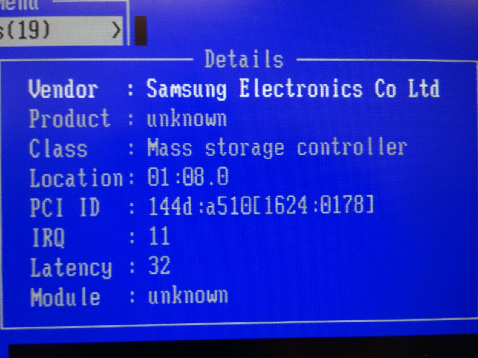 SAMSUNG MASS STORGE CONTROLLER CARD PCI 2xUSB / 2xLAN #GK1316
