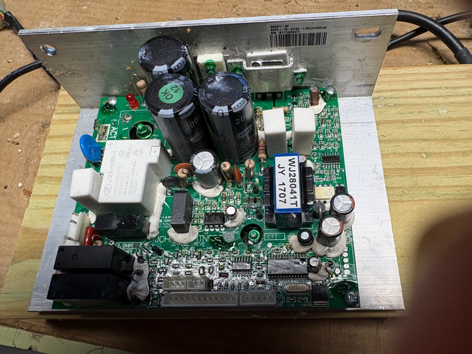 New Control Circuit Board For Horizon Treadmill DT-650