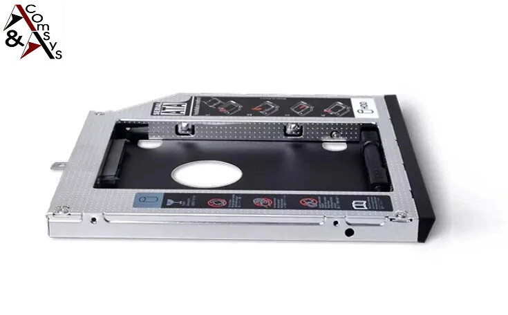 Caddy 12.7mm Festplattenrahmen 2.5 Zoll HDD SSD SATA 3.0 II III CD/DVD-ROM Drive