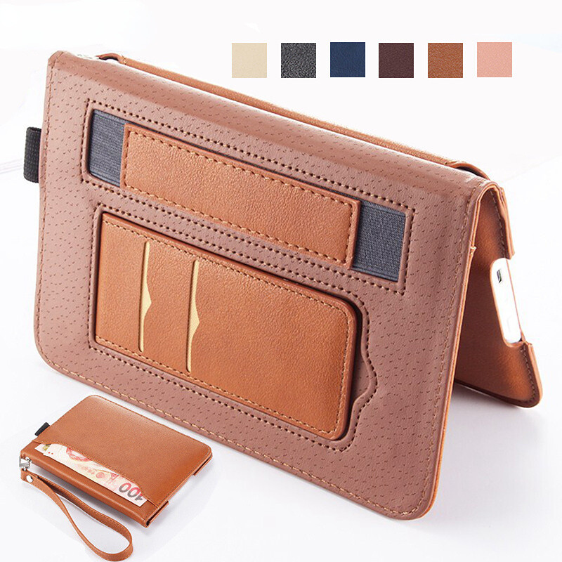 Leather Stand Case Cover Wallet for iPad Pro 9.7/iPad 5/6 air 4/5 Pro10.5/Mini 6