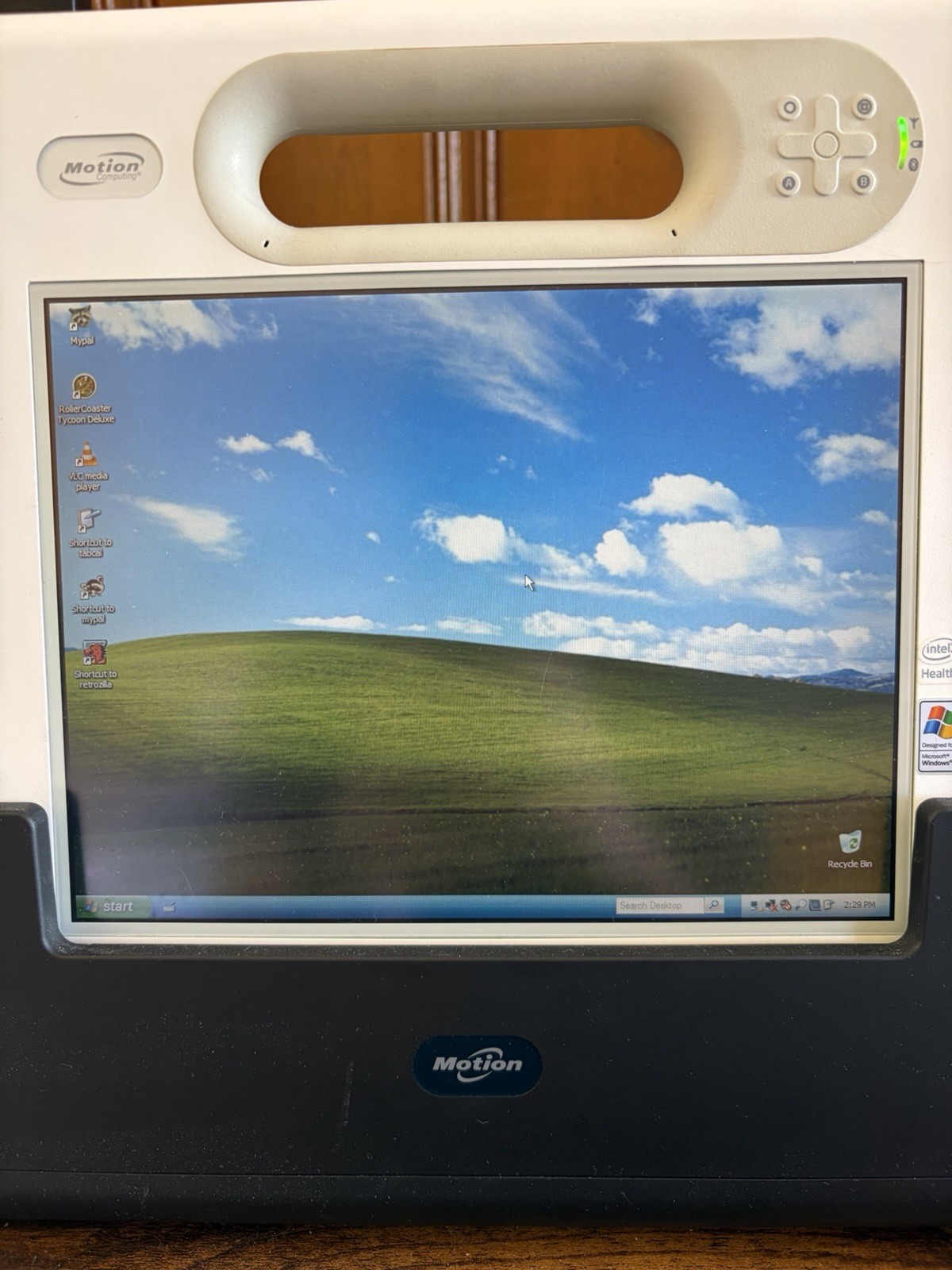 Motion Computing C5 Core Solo 1.2 1.5 GB RAM 64GB SSD XP SP3