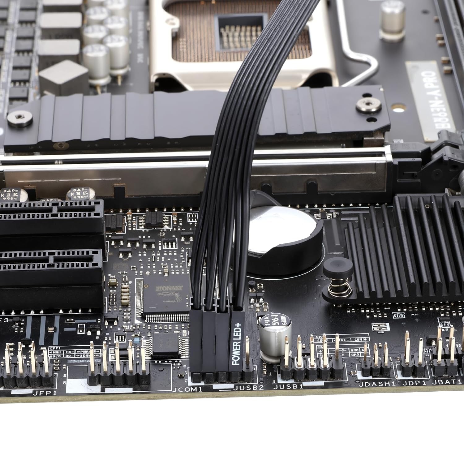 Motherboard Front Panel Extension Cables, Front Panel Connector, 24awg Flat Ribb