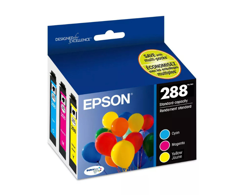 Epson 288 3pk Combo Ink Cartridges – Cyan,Magenta,Yellow (In Date) NEW !!!