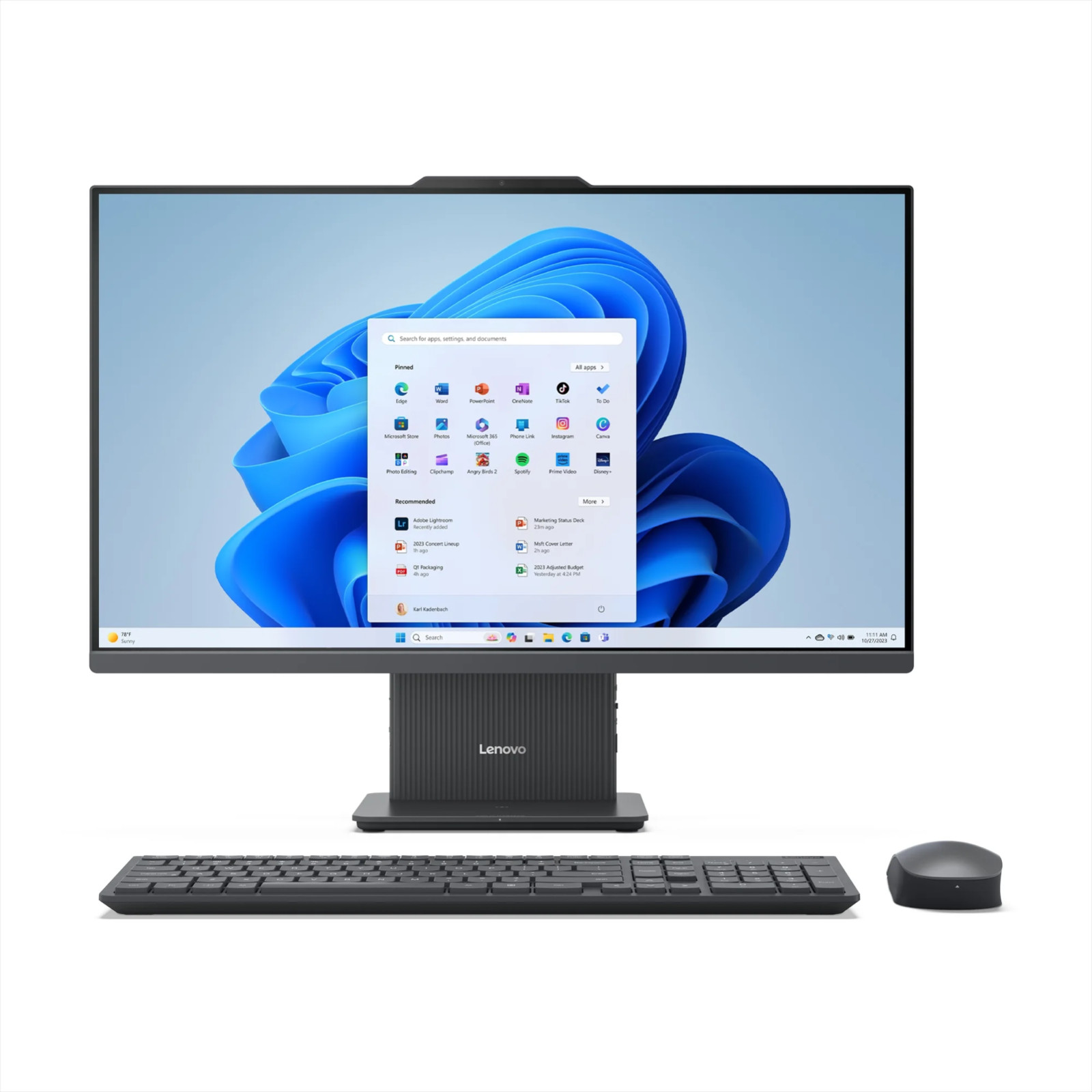 Lenovo IdeaCentre 27″ FHD Non-Touch All-In-One Windows Desktop Core i5-13420H