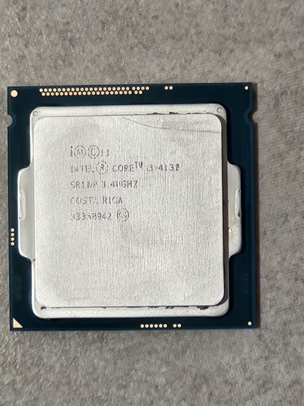INTEL CORE i3-4130 CPU PROCESSOR LGA SOCKET 1150 3.4GHz SR1NP GREAT CONDITION