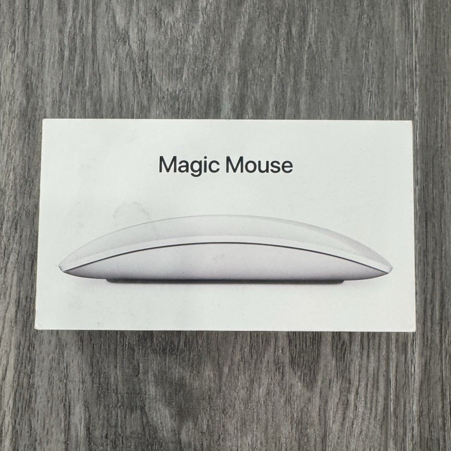 1x Apple Magic Mouse Bluetooth Rechargeable Optical Mouse (Empty box only)