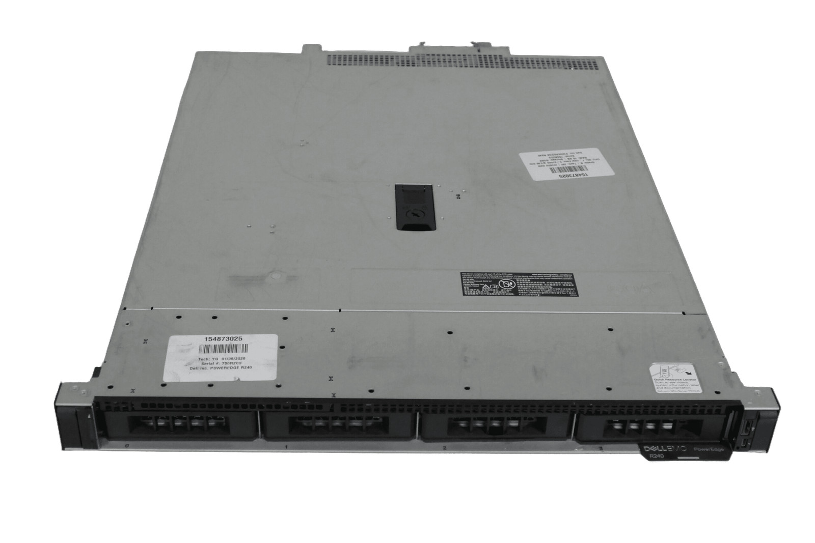 Dell Poweredge R240 1U Server E-2146G 3.5GHz | 16gb | PERC S140 | 250w