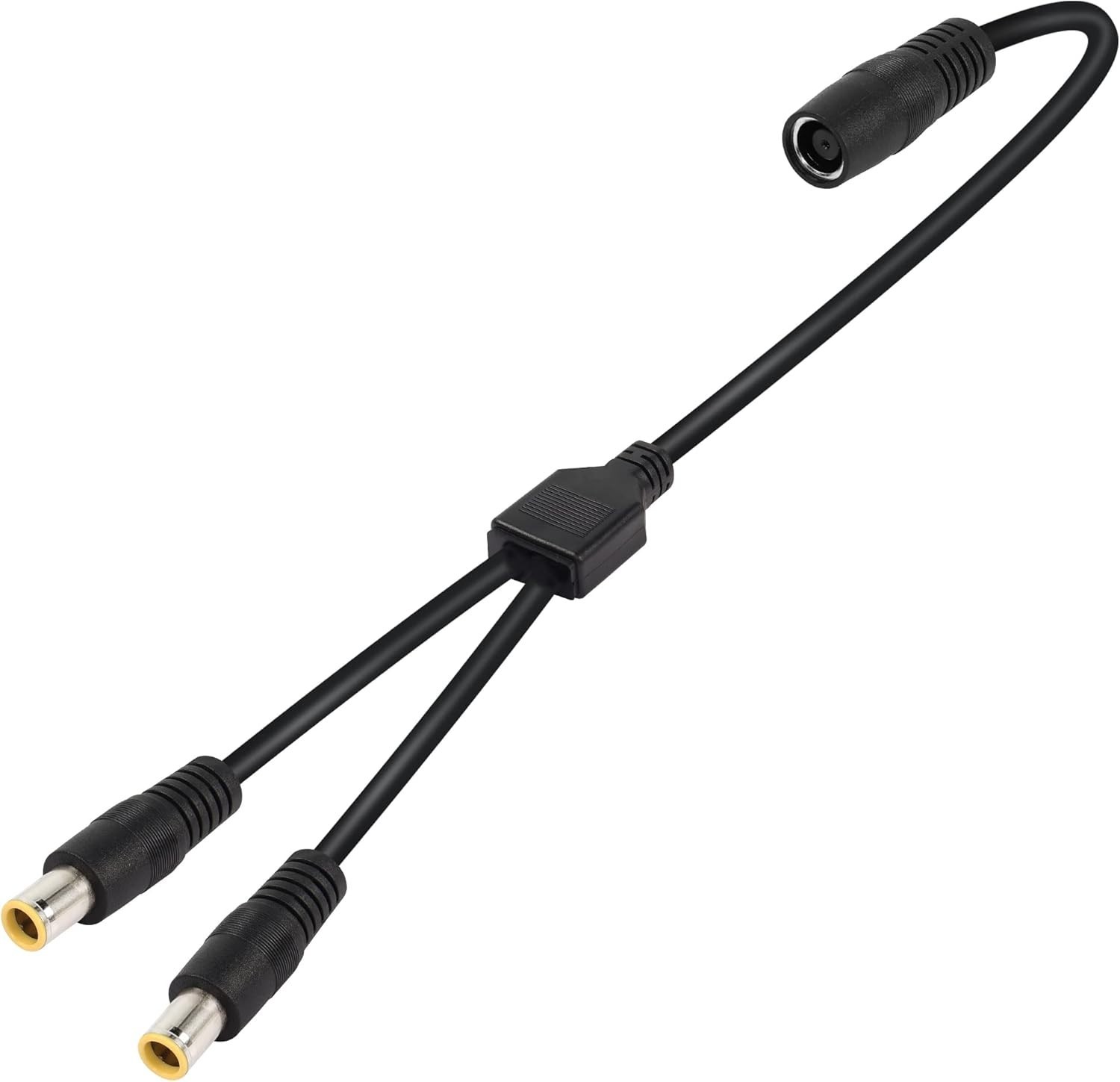 DC7909 Y Splitter Adapter Cable 14AWG DC 8Mm 1 Male to 2 Female Power Cord for P