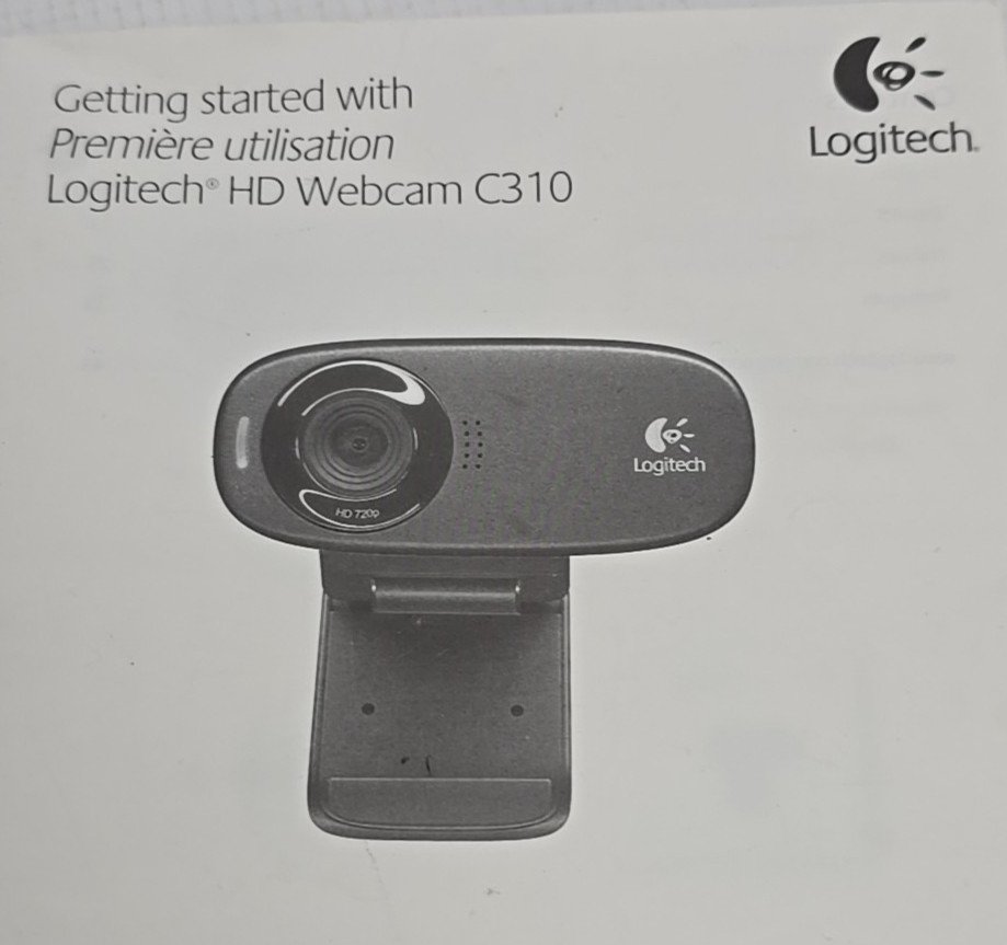 Logitech HD Webcam C310, Standard Packaging 720P HD