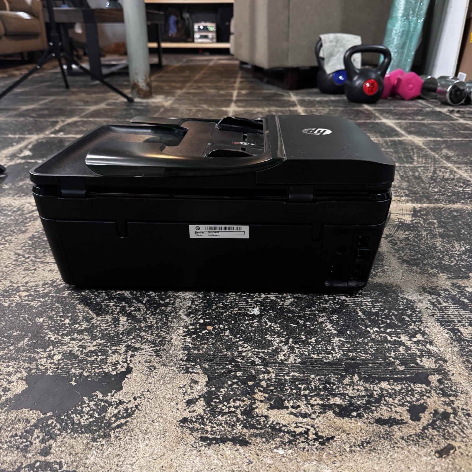 HP Officejet 5740 All-in-One Wireless Inkjet Printer Tested Fully Functional