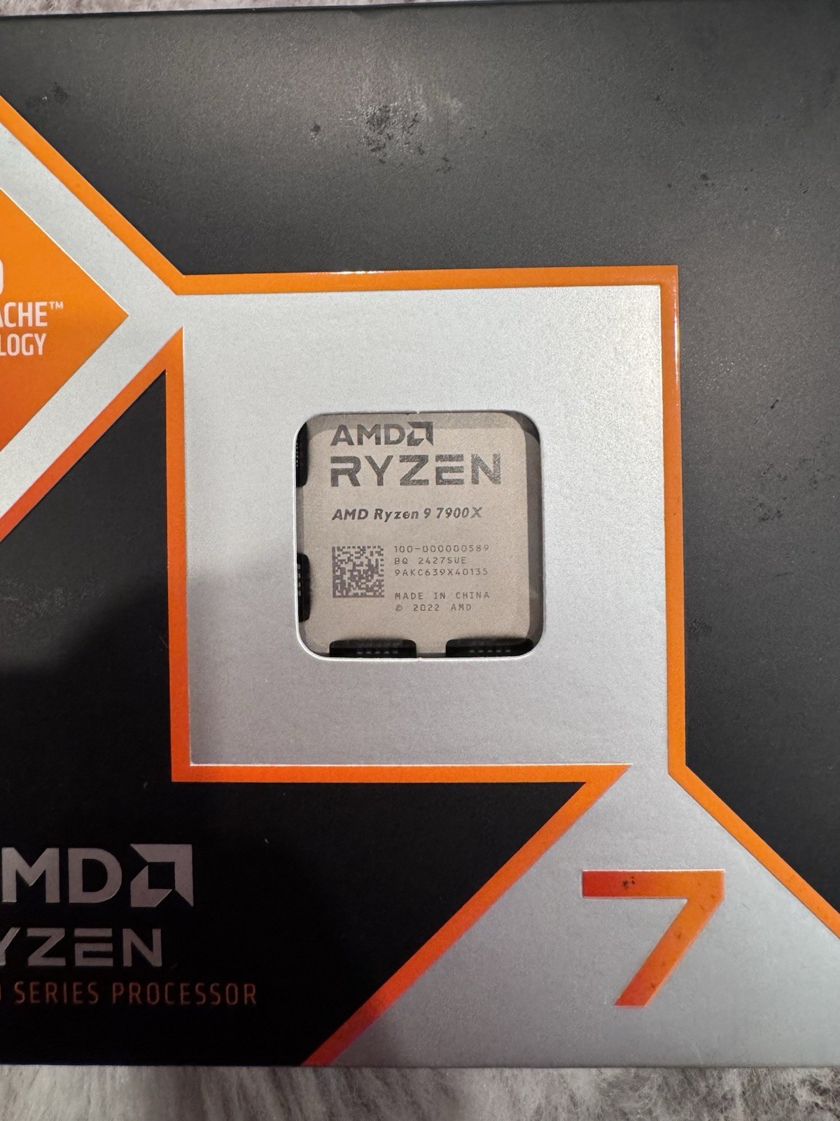 AMD Ryzen 9 7900X 12-Core 4.7GHz Desktop CPU Socket AM5 12MB/64MB