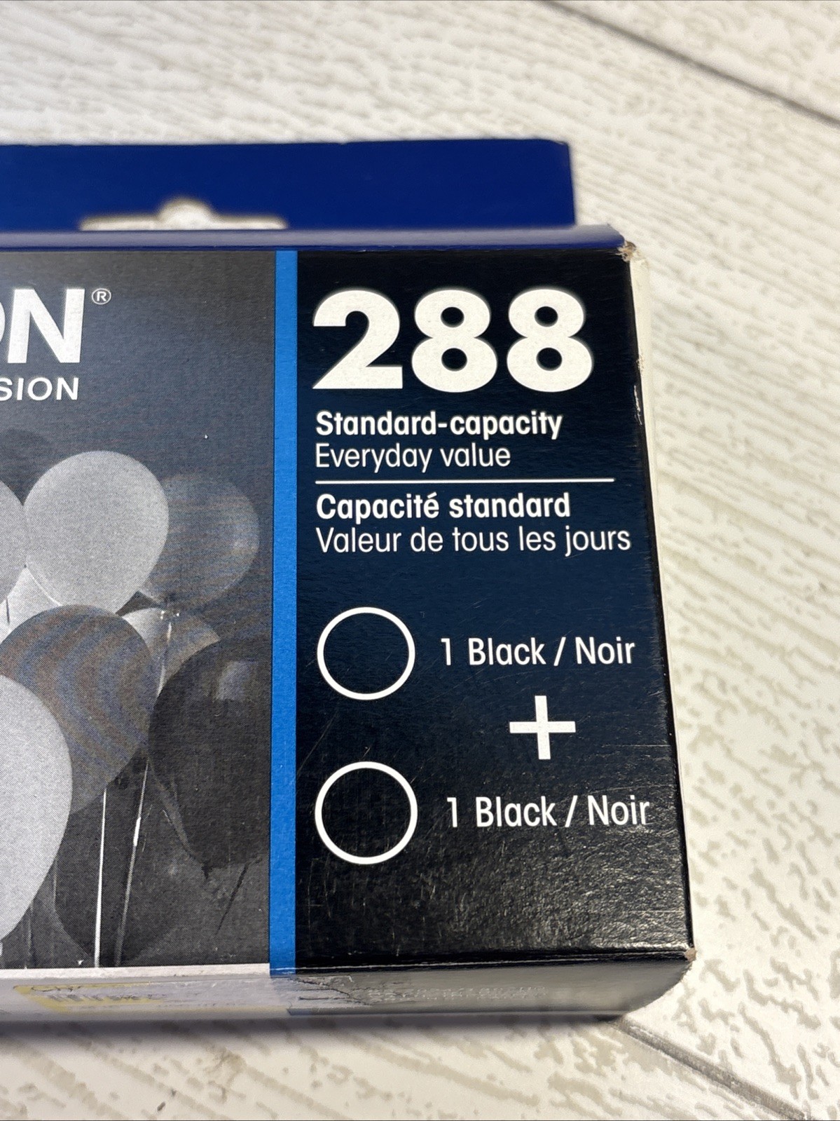 2- Epson 288 DuraBrite Black Ink Cartridges, Pack Of 2, T288120 PAST DATE