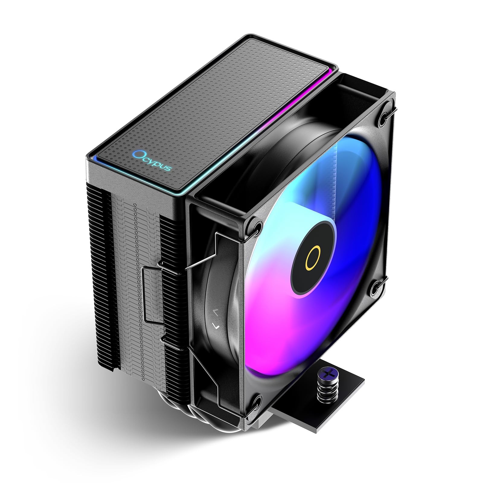 Gamma A40 ARGB BK CPU Cooler,100mm PWM Fan,133mm Height