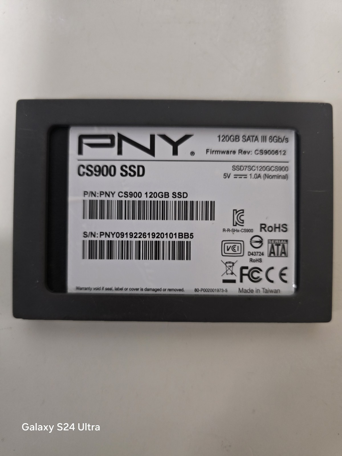 PNY CS900 120GB 120 GB SATA III 2.5 in Solid State Drive